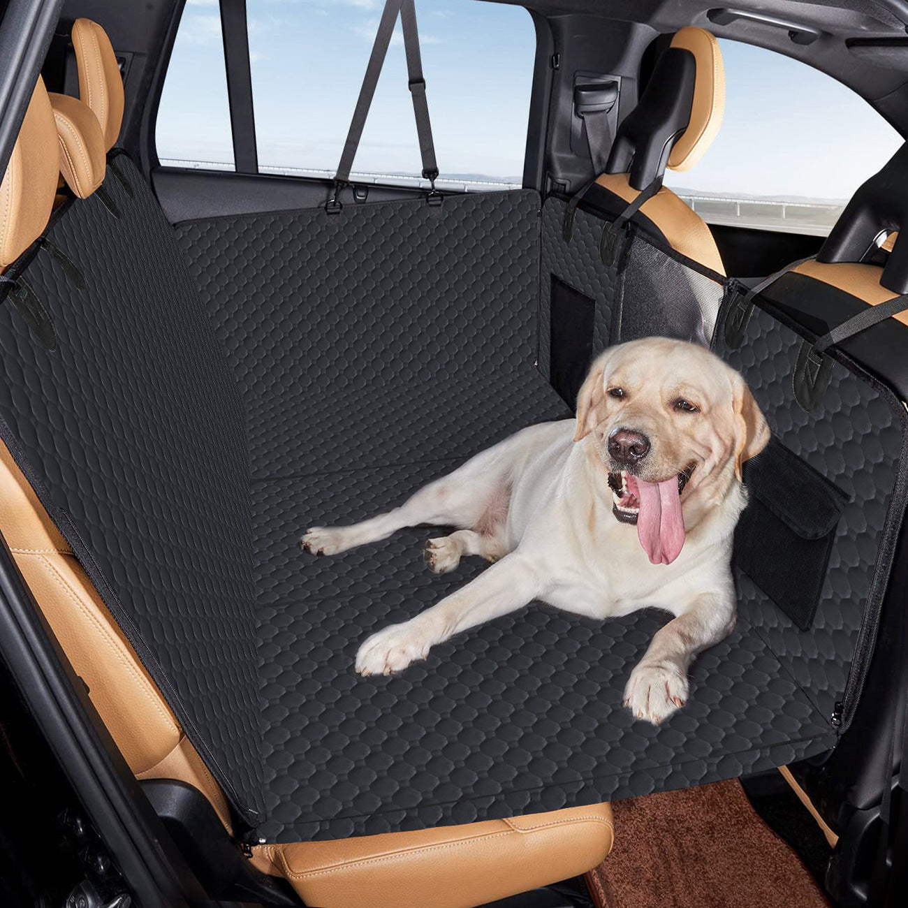 Load-bearing Lengthened Vehicle-mounted Pet Mat Travel Dog Hammock